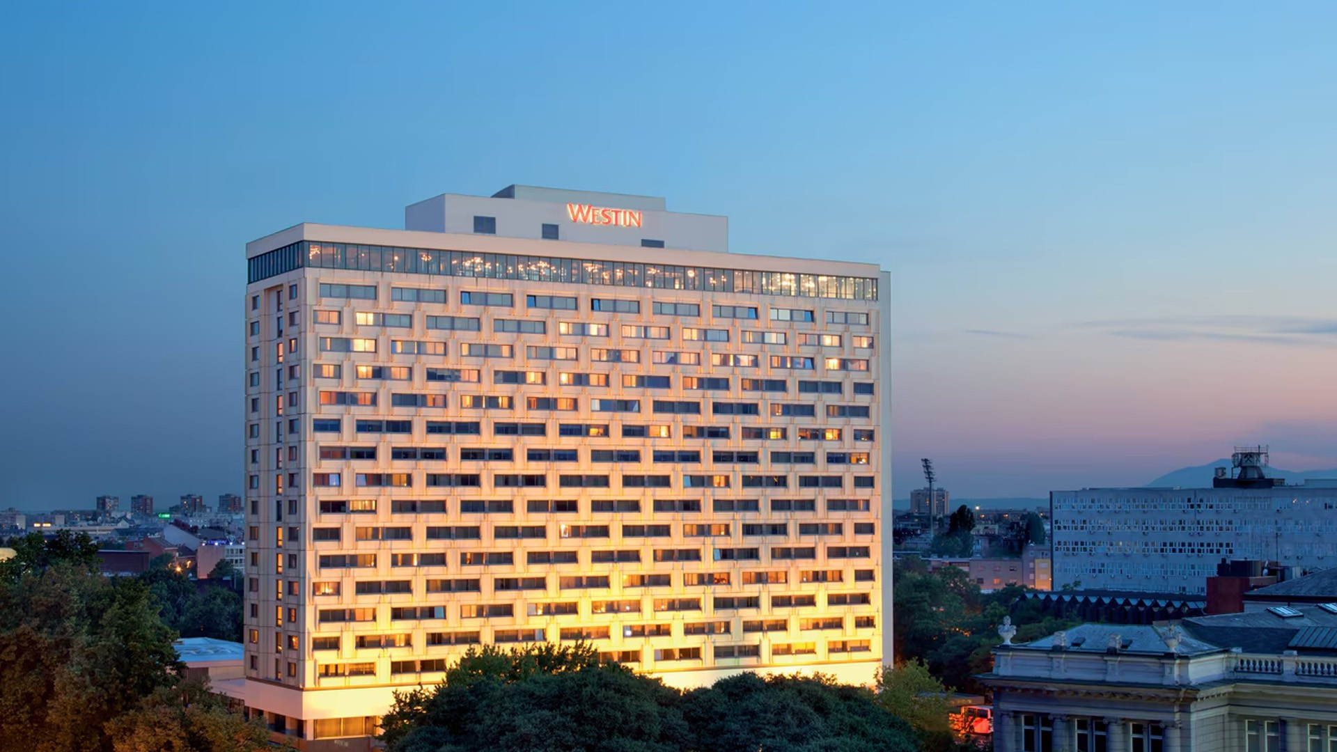 Leaders of Trade Westin building in zagreb